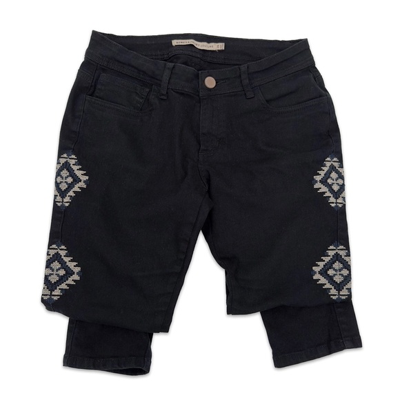 Vintage Romeo & Juliet Couture black skinny jeans size 28 - Picture 2 of 5